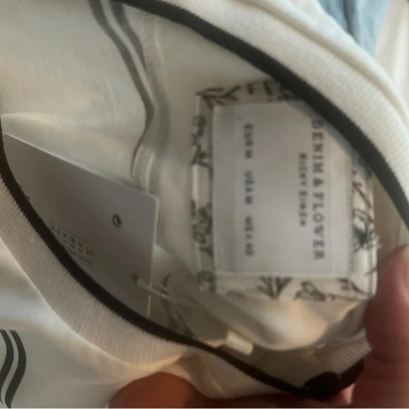 NWT DENIM & FLOWER Ricky Singh Crewneck Shirt Men’s BOGATA COLUMBIA Shirt Size M - Picture 15 of 16